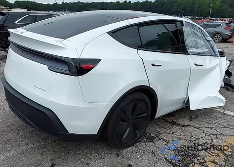 2026 Tesla Model Y Long Range Dual Motor All-Wheel Drive/Long Range Launch Series from USA, damaged, VIN 7SAYGDEE8TA384965